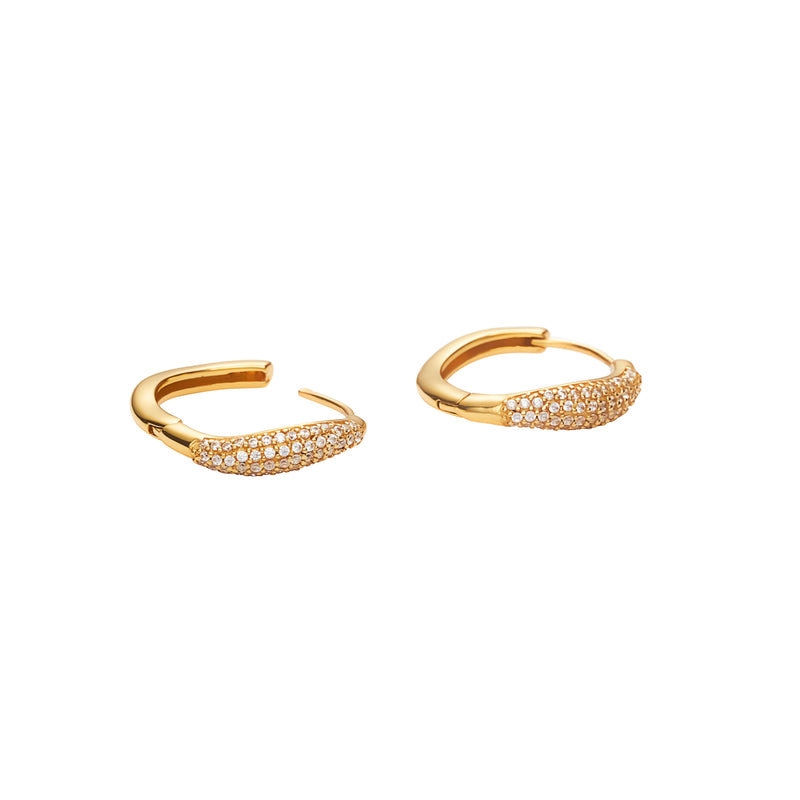 Mosuo Jewellery Athena Topas Ohrringe - Vermeil Kostenloser Versand