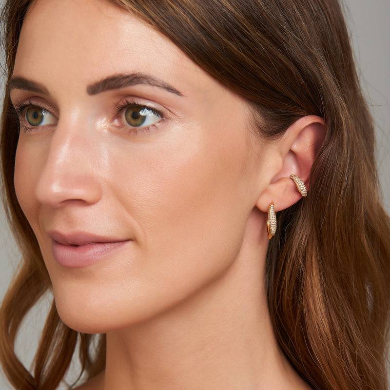 Mosuo Jewellery Athena Topas Ohrklemme - Vermeil Limitierter Zeitrabatt