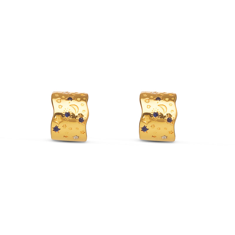 Mosuo Jewellery Magic Creolen Ohrringe - Vermeil Fabrik Onlineshop
