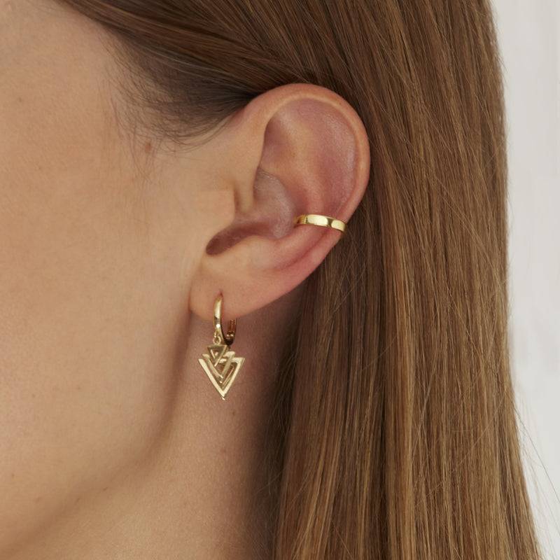 Mosuo Jewellery Ohrklemme Gold - Vermeil Rabatt