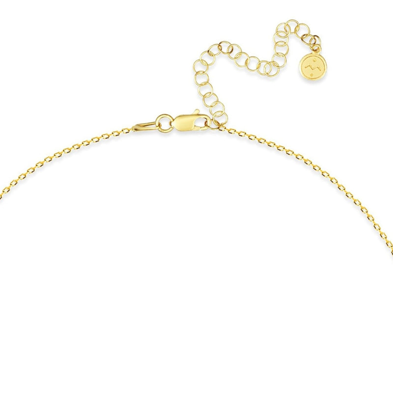 Mosuo Jewellery Diamant Buchstaben Halskette “Y”- Vermeil Flash Sale