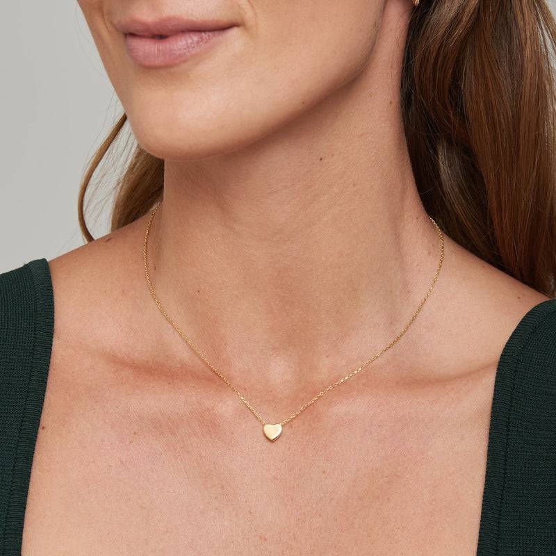 Mosuo Jewellery Herz Gold Schmuck Set - Vermeil Online Shopping