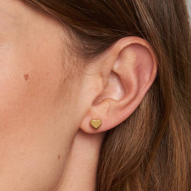Mosuo Jewellery Herz Gold Schmuck Set - Vermeil Online Shopping