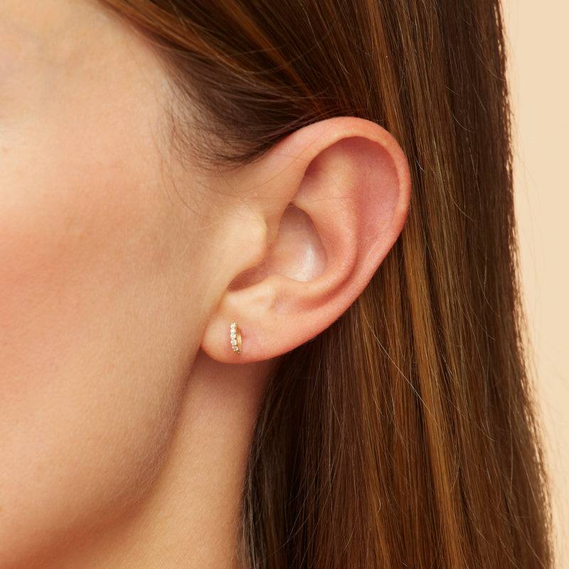Mosuo Jewellery Orbit Diamant Ohrstecker Cyber Monday