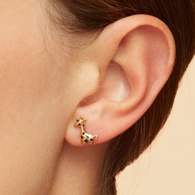 Mosuo Jewellery KIDS Emaille Giraffen Ohrstecker Muttertagsangebot