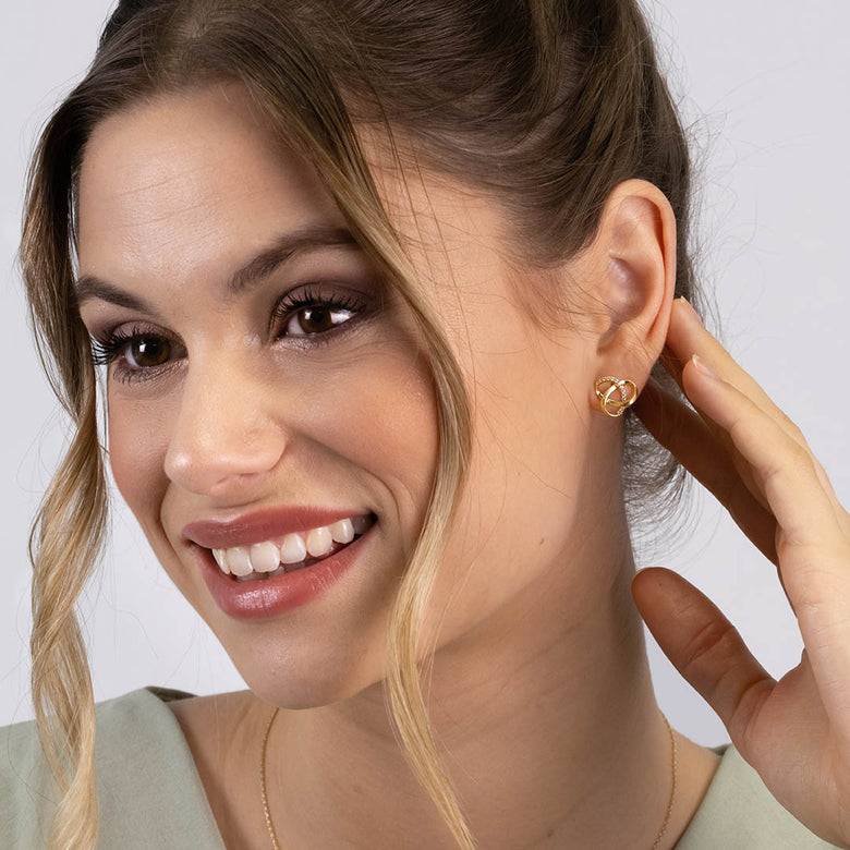 Nana Kay Echtgold Ohrringe mêler Black Friday Preise