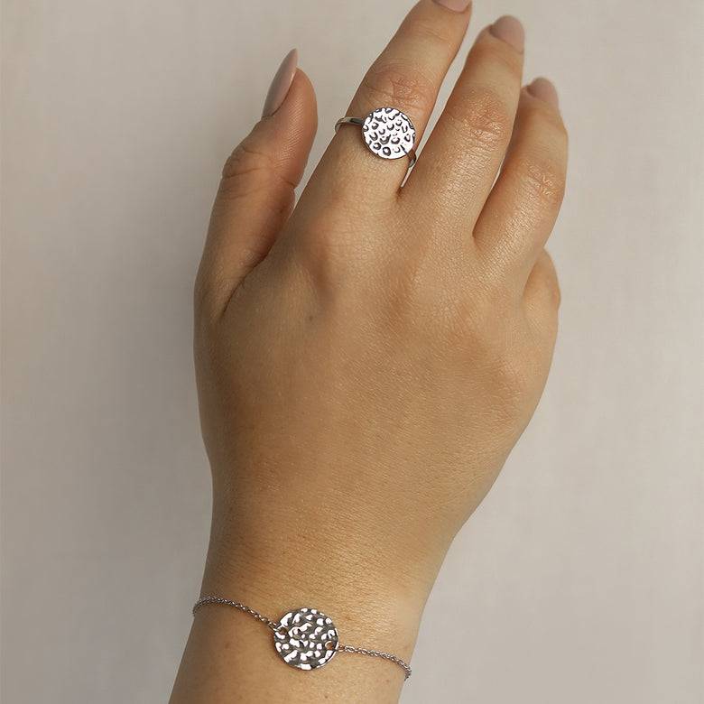 Nana Kay Modern Aztec Armband Tlaloc Silber Heißer Verkauf