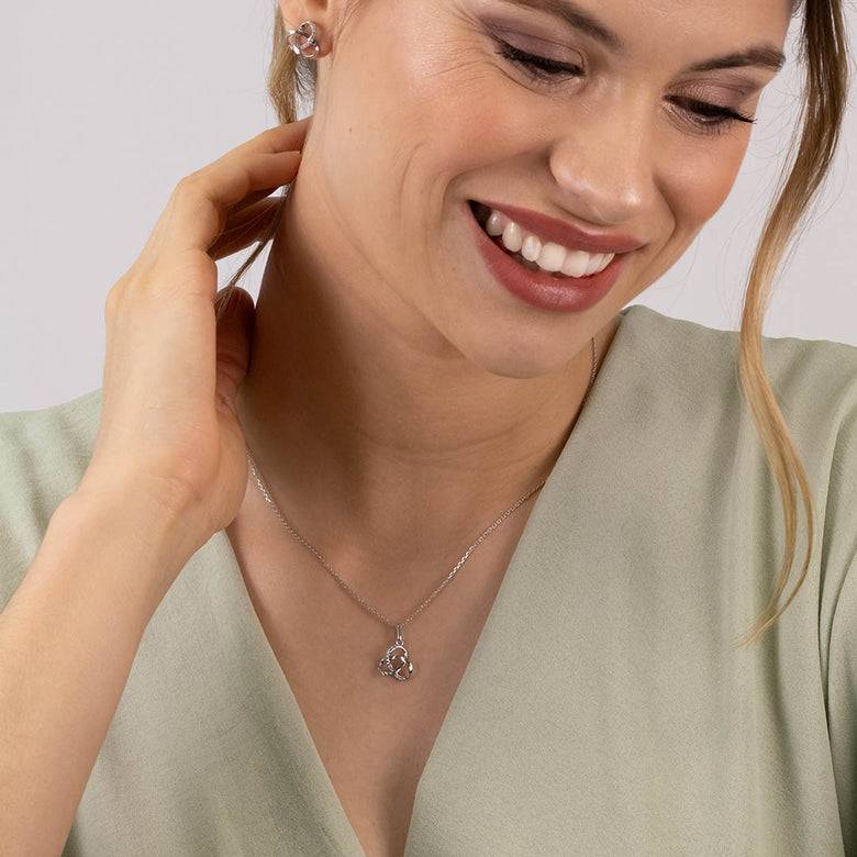 Nana Kay Echtgold Collier mêler Kostenloser Versand international