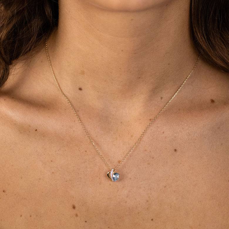 Nana Kay Echtgold Collier Bleu Chérie Speichern exportieren