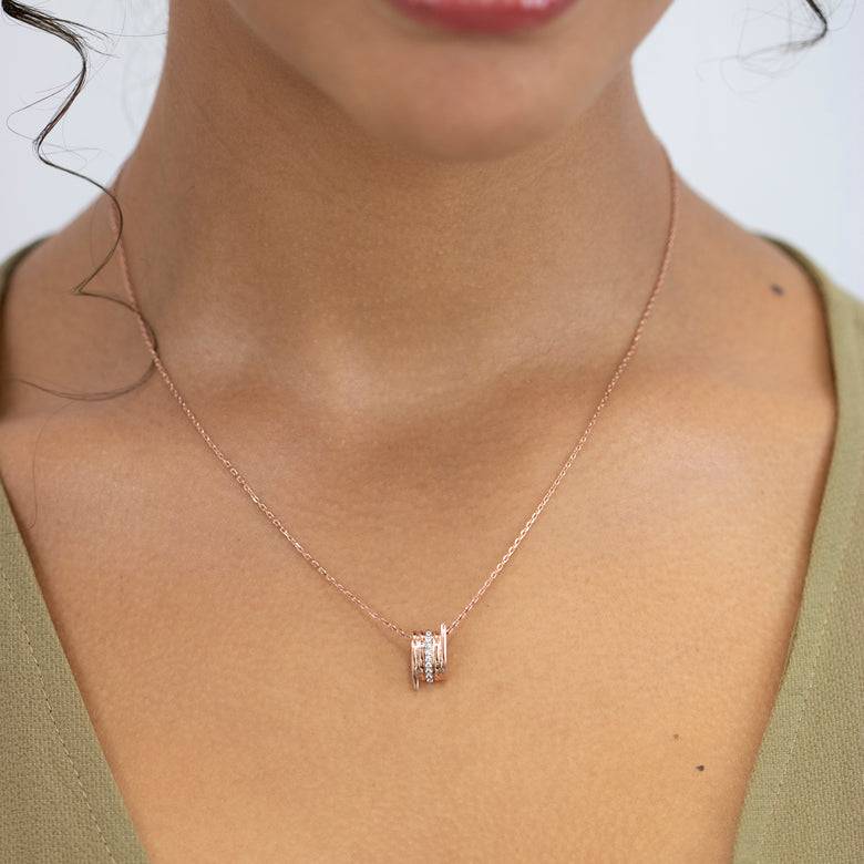 Nana Kay Echtgold Collier Passer Rosé Auslauf