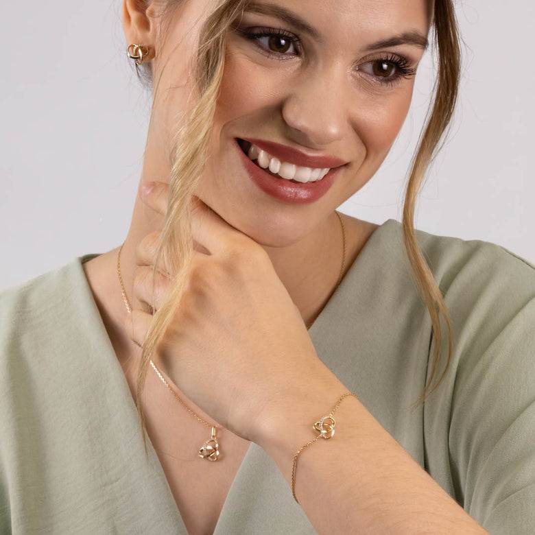 Nana Kay Echtgold Armband mêler Cyber Monday