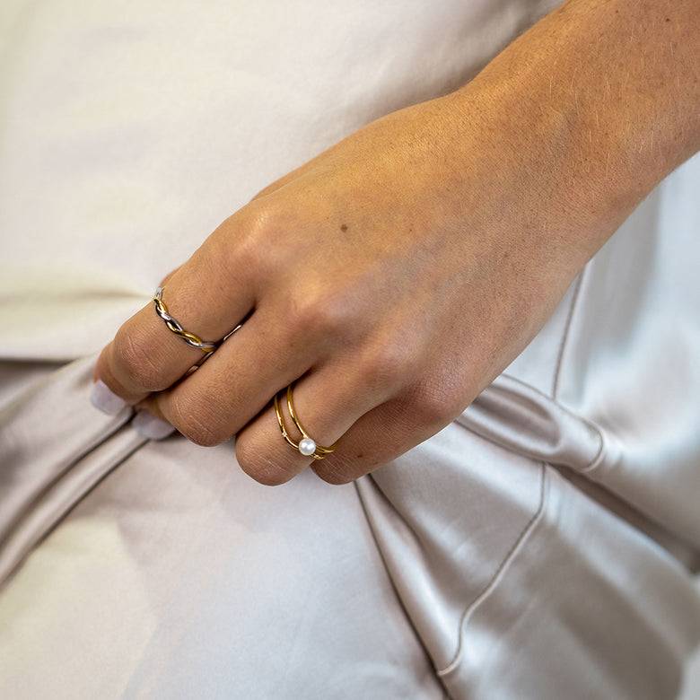 Nana Kay Echtgold Ring Tourner Riesige Ersparnisse