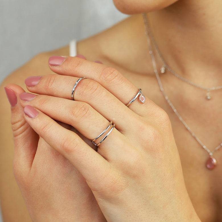 Nana Kay Colour Love Ring Crystal Rabatt