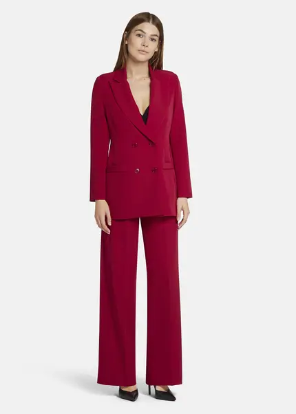 Nicowa Wide Leg Twill Pants - VINIWIA in REDarticle number NC9A24002014E-014 Letzter Tag