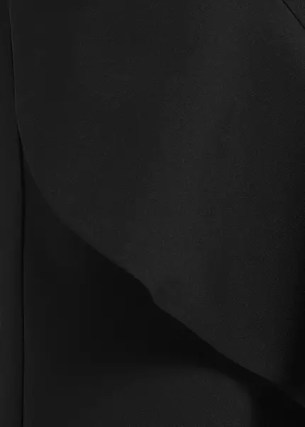 Nicowa Twill Ruffle Skirt - LOWIANA in BLACKarticle number NC9A24004019E-002 Zeitbegrenzte Promotion