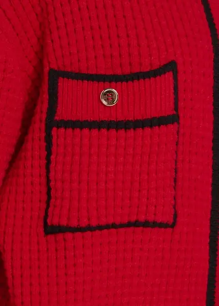Nicowa Oversized cardigan - IDOWIA in REDarticle number NC8A22104014E-014 Bis zu 60% Rabatt