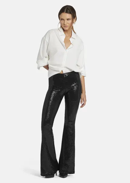 Nicowa Jersey Sequin Pants - VICOWI in BLACKarticle number NC9A22908019E-002 Nur für heute
