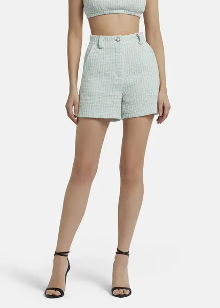 Nicowa Casual Bouclé shorts - PALOWI in LIGHT BLUEarticle number NC9A12604025E-025 Riesige Rabatte