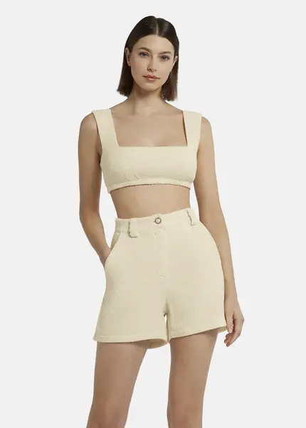 Nicowa Bouclé bustier - JALINOWA in CREAMarticle number NC9A12603011E-072 Hotsell