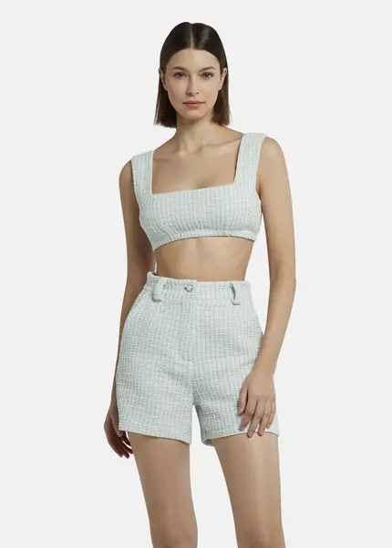 Nicowa Bouclé bustier - JALINOWA in LIGHT BLUEarticle number NC9A12603025E-025 im Angebot
