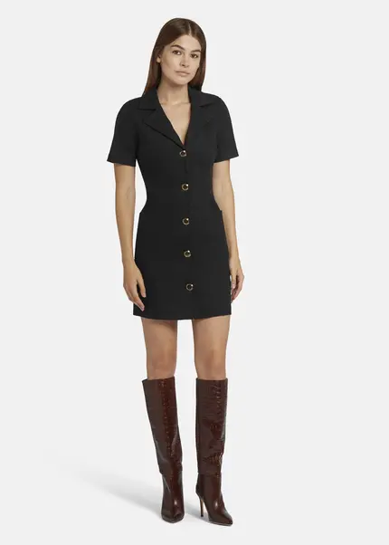 Nicowa Short blazer dress with pockets RILONA in BLACKarticle number NC9A22402019E-002 Sonderangebot