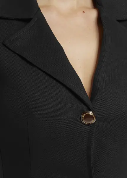 Nicowa Short blazer dress with pockets RILONA in BLACKarticle number NC9A22402019E-002 Sonderangebot