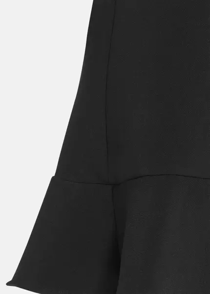 Nicowa Mini shift dress with flounce - ENAWIA in BLACKarticle number NC9A22902019E-002 Günstig kaufen