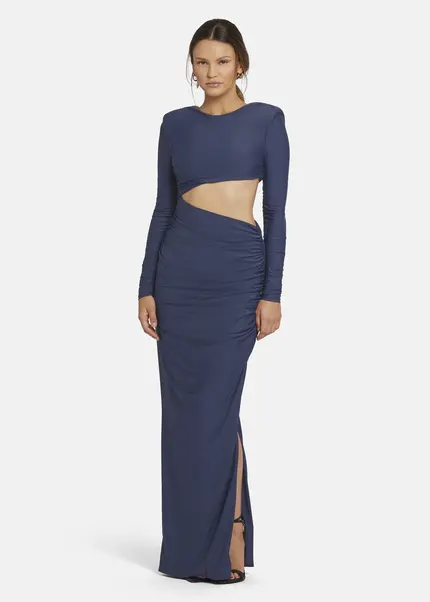 Nicowa Cut Out Evening Dress - OCAWI in MIDNIGHT BLUEarticle number NC9A24010035E-035 Flash Sale