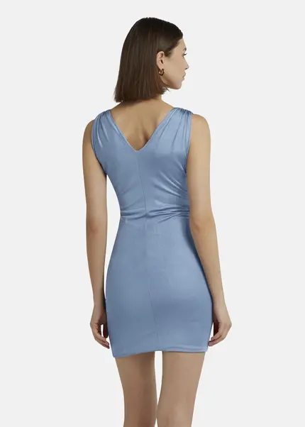 Nicowa Mini dress in glossy jersey - MICARO in Bluearticle number NC9A1400625E-025 Saisonschlussverkauf