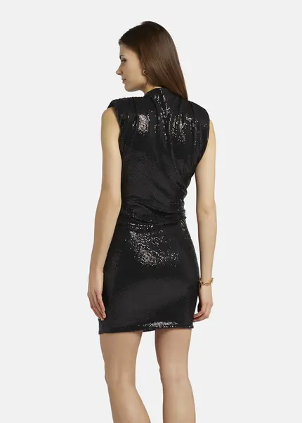 Nicowa Mini dress with shoulder pads - NOCIWA in Blackarticle number NC9A1401019E-088 Osterangebot