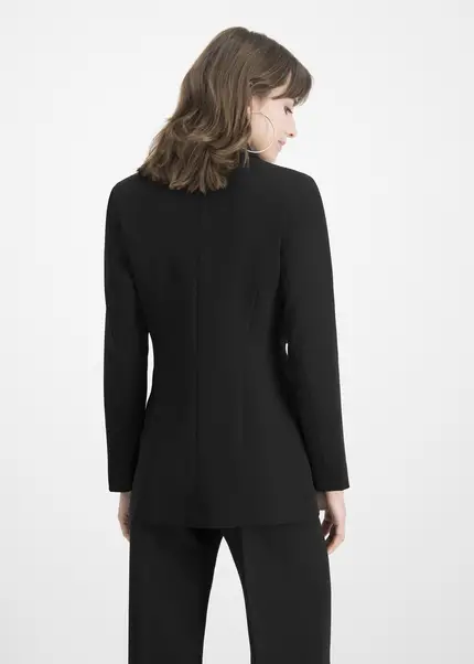 Nicowa Oversized twill blazer in BLACKarticle number NC7A12003019E-002 Online Outlet