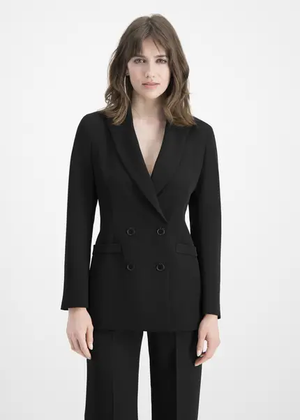 Nicowa Oversized twill blazer in BLACKarticle number NC7A12003019E-002 Online Outlet