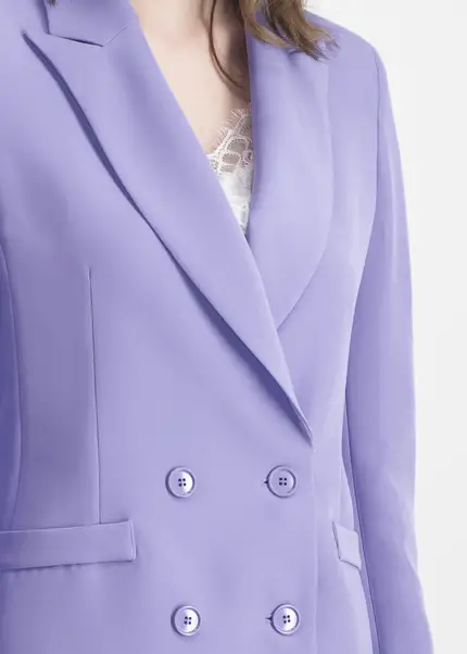 Nicowa Oversized twill blazer in LILAarticle number NC7A12002064E-145 Blitzangebot