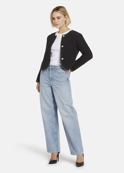 Nicowa Wool cardigan jacket - ADIWO in BLACKarticle number NC8A22019019E-002 Neuheiten