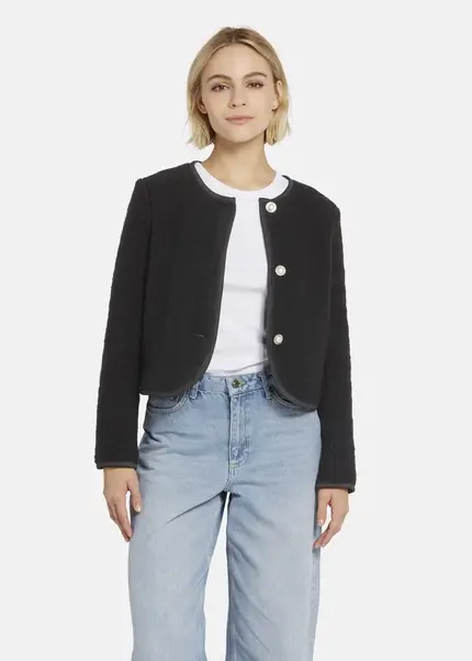 Nicowa Wool cardigan jacket - ADIWO in BLACKarticle number NC8A22019019E-002 Neuheiten