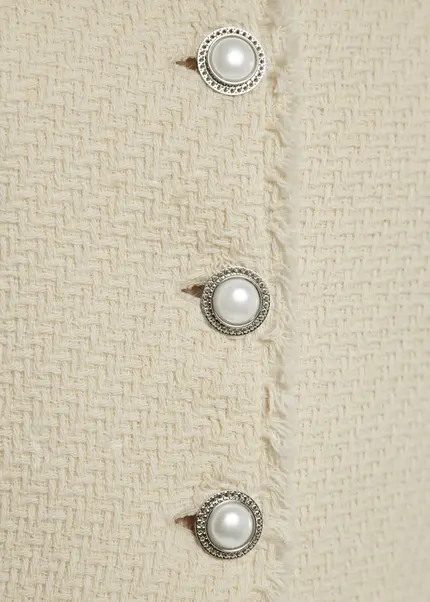 Nicowa Cropped Bouclé blazer - BIANCIWO in CREAMarticle number NC9A12605011E-072 Bestseller