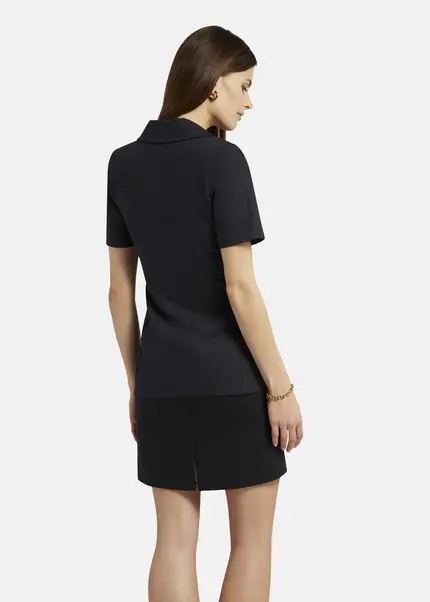 Nicowa Short sleeved blazer - RILAWA in BLACKarticle number NC9A12401019E-002 Kauf eins, bekomm eins gratis