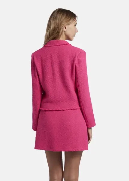Nicowa Cropped blazer in bouclé - BAGIWO in PINKarticle number NC7A32001044E-139 Riesige Ersparnisse