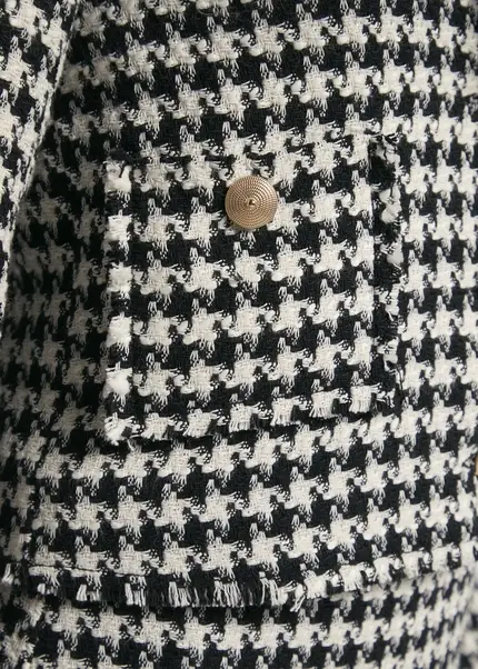 Nicowa Cropped blazer made of bouclé BAGIWO in BLACK MULTICOLORarticle number NC8A22505019E-002 Super Sparpreis