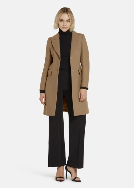 Nicowa Classic wool coat - CAPPOWA in CAMELarticle number NC8A22402022E-101 Letzte 3 Tage