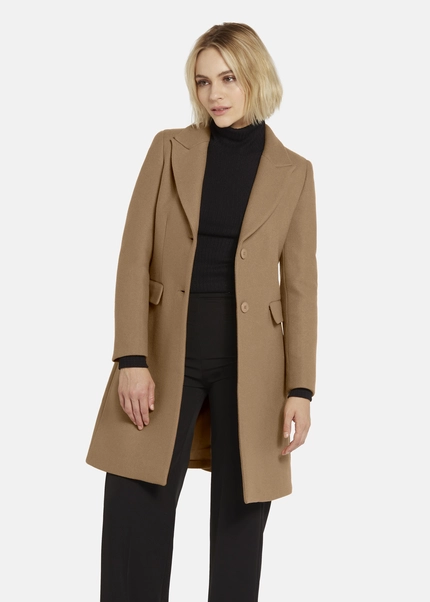 Nicowa Classic wool coat - CAPPOWA in CAMELarticle number NC8A22402022E-101 Letzte 3 Tage