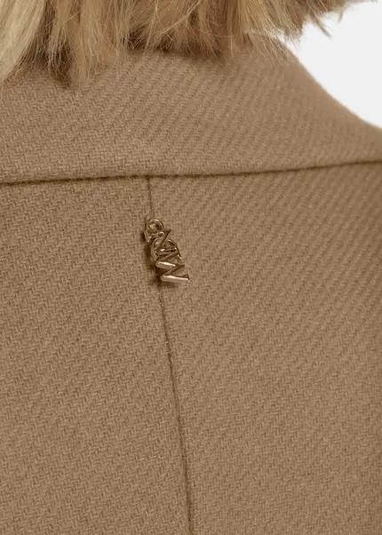 Nicowa Classic wool coat - CAPPOWA in CAMELarticle number NC8A22402022E-101 Letzte 3 Tage