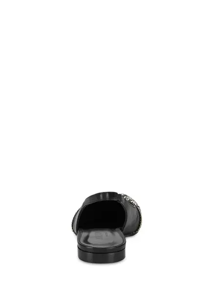 Nicowa Slingback ballerinas with crystal appliqué CRISOLI in BLACKarticle number NC9A12704019E-002 Nur für heute