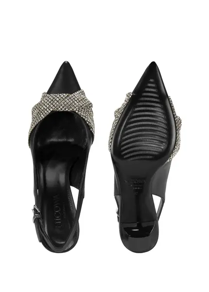 Nicowa Embellished slingback pumps COSIMALA in BLACKarticle number NC9A12701019E-002 Vierteljährliche Förderung