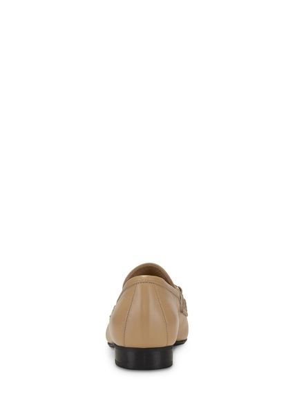 Nicowa Classic loafer with metal application MOCASO in BEIGEarticle number NC8A21503010E-138 50% Rabatt mit kostenlosem Versand