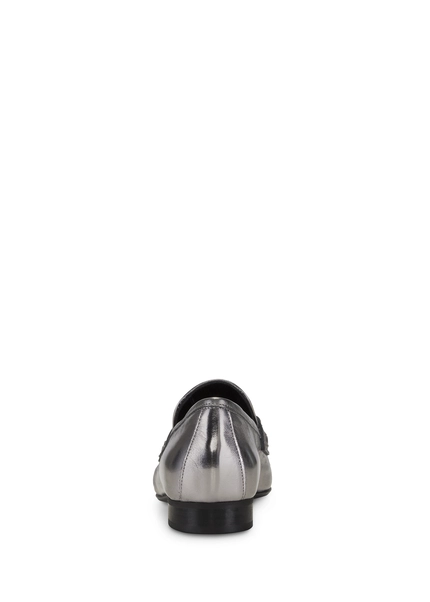 Nicowa Classic loafer with metal application MOCASO in SILVERarticle number NC8A21503031E-088 Clearance-Verkauf