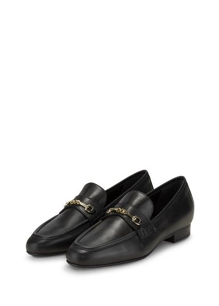 Nicowa Classic loafer with metal application MOCASO in BLACKarticle number NC8A21503019E-002 Kostenloser Versand international