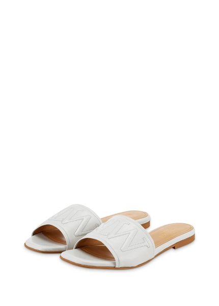 Nicowa Monogram slide sandals - LAUREWI NCW in Creamarticle number NC8A18003012E-072 2025