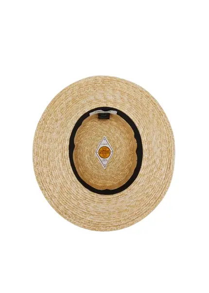 Nicowa Boater straw hat with band - MONTAPINO in Beigearticle number NC8A11601010E-138 Schlussverkauf
