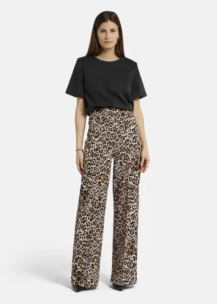 Nicowa Twill Marlene trousers - COREANA in Leoarticle number NC9A1400210E-151 Begrenztes Angebot